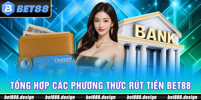 Tổng hợp các phương thức rút tiền Bet88