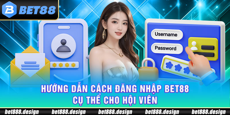 Hướng dẫn cách đăng nhập Bet88 cụ thể cho hội viên