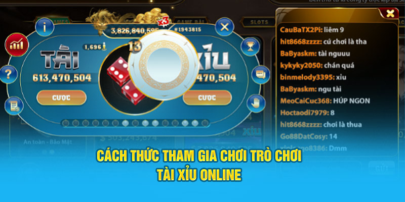  Cách thức tham gia cá độ tại slot tài xỉu online 